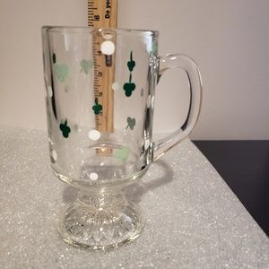 Espresso Cappuccino Clear Glass Mug
